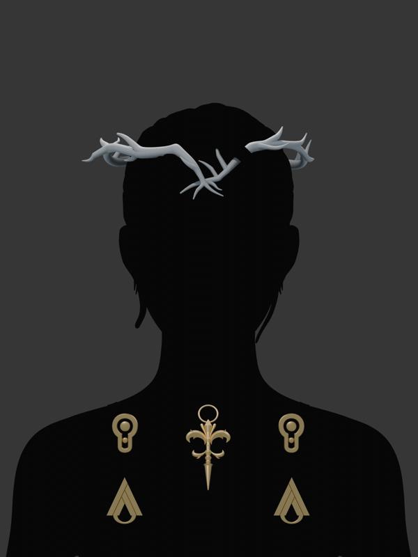  Cartethyia jewelry cosplay props