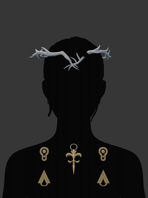  Cartethyia jewelry cosplay props