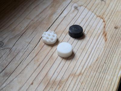 Accordion Buttons - 12.5 x 5.5 mm
