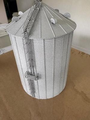 N Scale - 48' diameter Bin - 60' Tall 