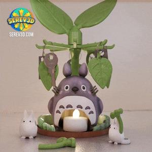 Totoro Family - Keychains - Coaster & Backpack Buddy Set - No Supports 3D Print STL/3MF