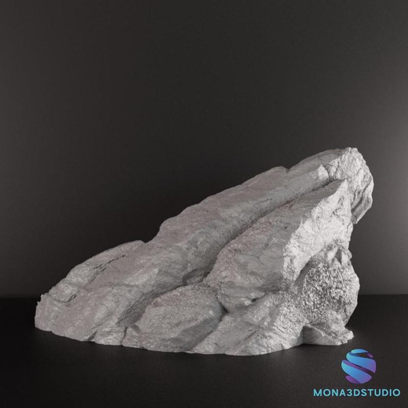rock for miniatures - Pre-Supported STL