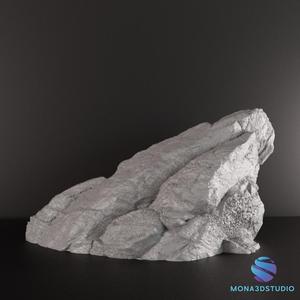 rock for miniatures - Pre-Supported STL