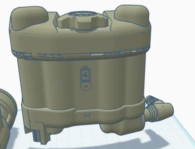 BATTERY BOX FOR AIRSOFT  HELMET,FOR NVG   