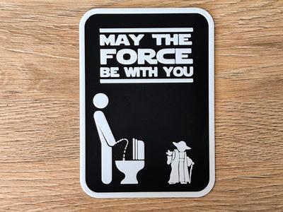 StarWars May the Force Be With You - Master Yoda