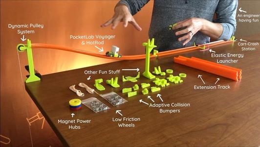 PocketLab TurboTrack Physics Kit
