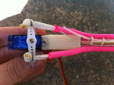 HXT900 Servo to Hose mount, for tentacle