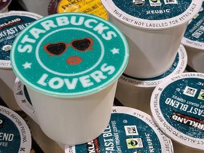 Taylor Swift Starbucks Lovers K-Cup (Tay-cup?)