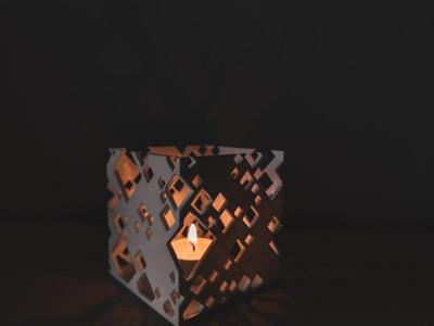 rombocube | candle holder