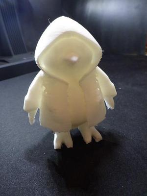 Penguin in a Raincoat