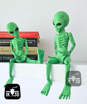 Flexi Alien / Print in Place / Multiparts & Multicolor