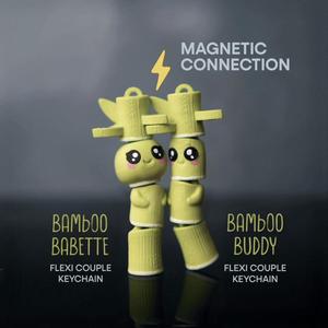 Flexi Bamboo Buddies Keychain