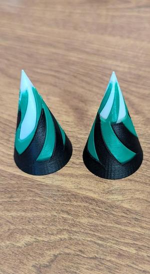 3-Way Vortex Passthrough Illusion