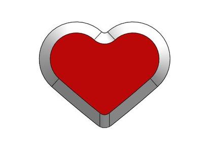 Bouncy Heart Fidget Toy – Press, Bounce, and Smile
