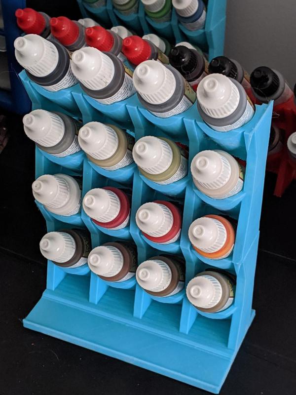 Army Painter / Vallejo modular stackable paint stand