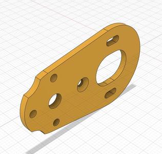 AYK Bobcat - motor plate   