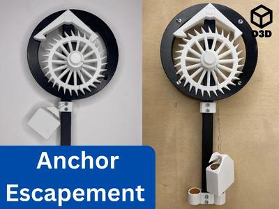 Anchor Escapement Mechanism   