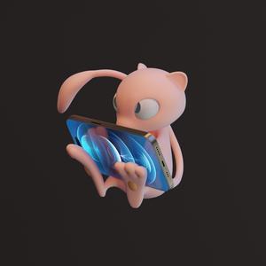 Mew Phone Stand Holder
