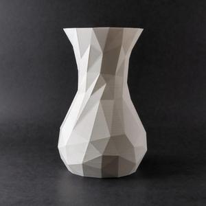 Simple Faceted Vase