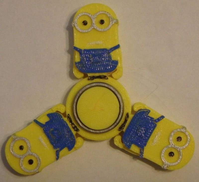 Minion Fidget Spinner - Wingnut2k