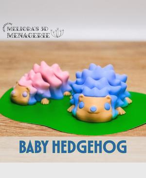 M3D - Flexi Baby Hedgehog (revised)