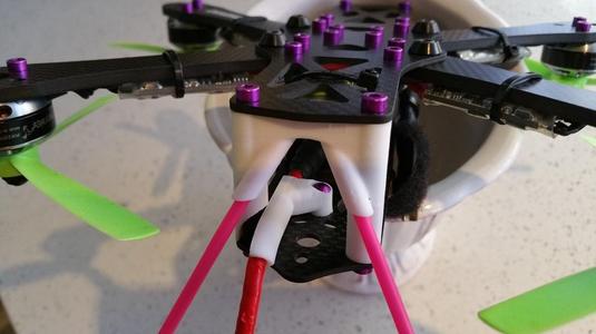 Impulserc alien 5" VTX antenna mount
