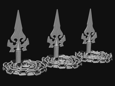 Chain Kunai Set F