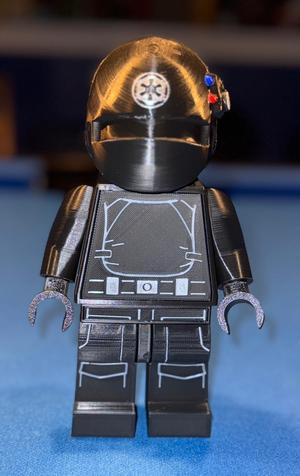 Star Wars Imperial Gunner Brick MegaFigure (5:1 Scale)