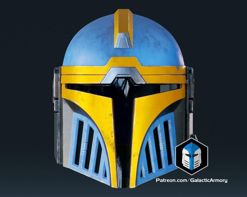 Aran Tal Mandalorian Helmet - 3D Print Files