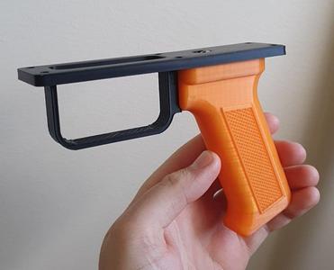 AK handle mount for spearguns/spearfishing/etc