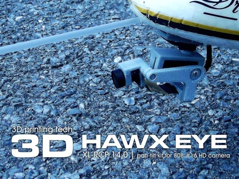 XL-RCP 14.0 HAWX EYE : Nano camera pan-tilt for 808 #16