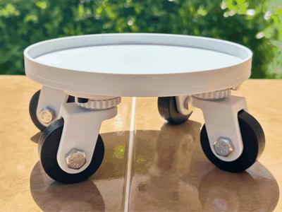 Plant Pot Tray with Swivel Casters / Caster Wheels