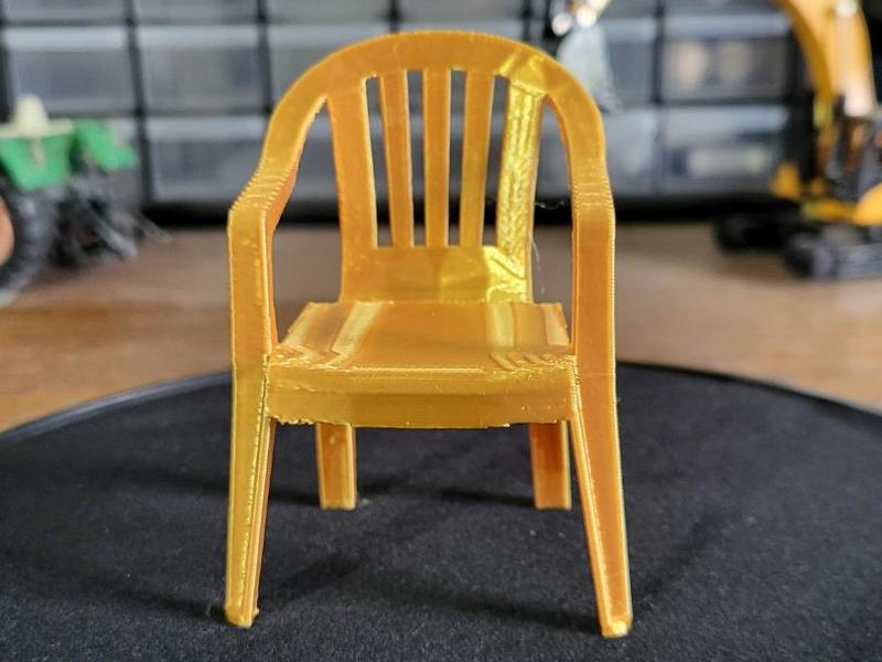 Plastic Garden Chair for Dummy 13 