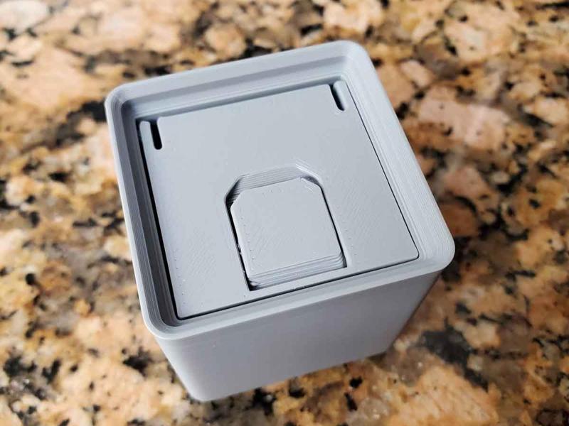 Gridfinity 1x1 Bins with Latching Lids v1.0