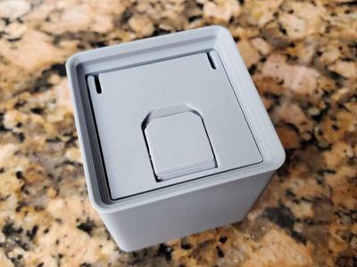 Gridfinity 1x1 Bins with Latching Lids v1.0