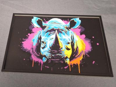 Colorful Rhino