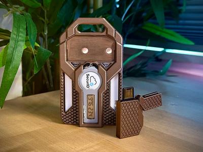 Badge Holder (RSA + YubiKey)