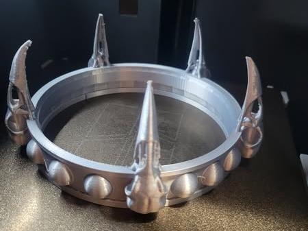 Raven Viking Crown