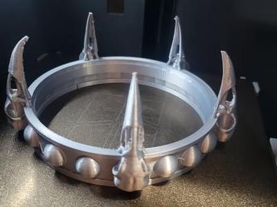 Raven Viking Crown
