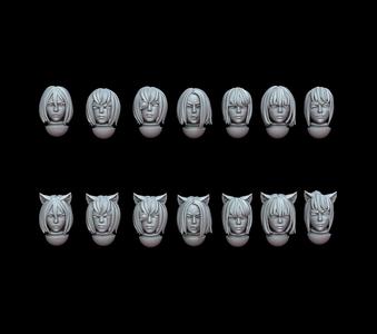 CatGirl Heads