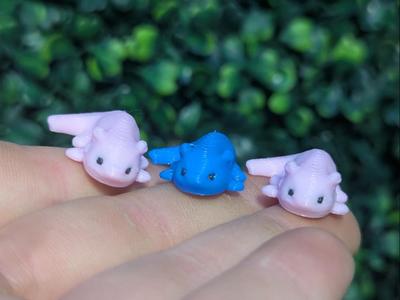 Mini Axolotl (multi color)