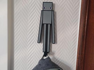Minecraft Enderman - Interchangeable Clothes Hook