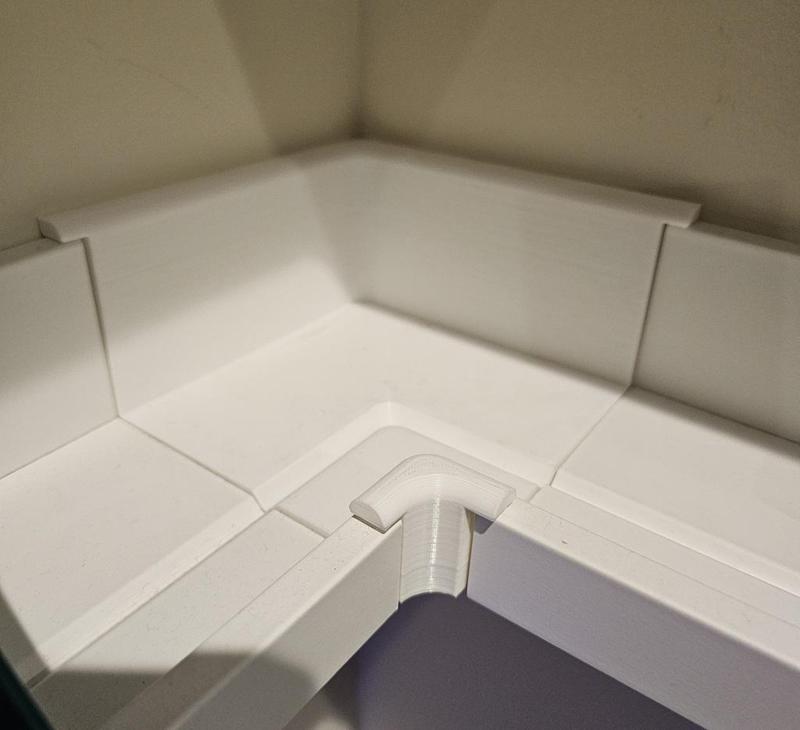 IKEA Mosslanda Shelf Corner Piece