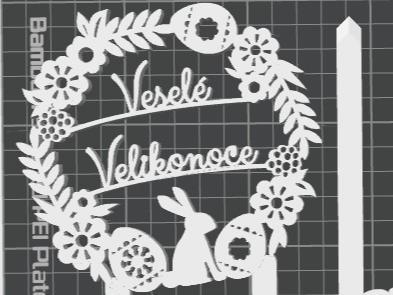 Happy Easter stake