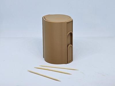 Print-in-Place Toothpick Holder