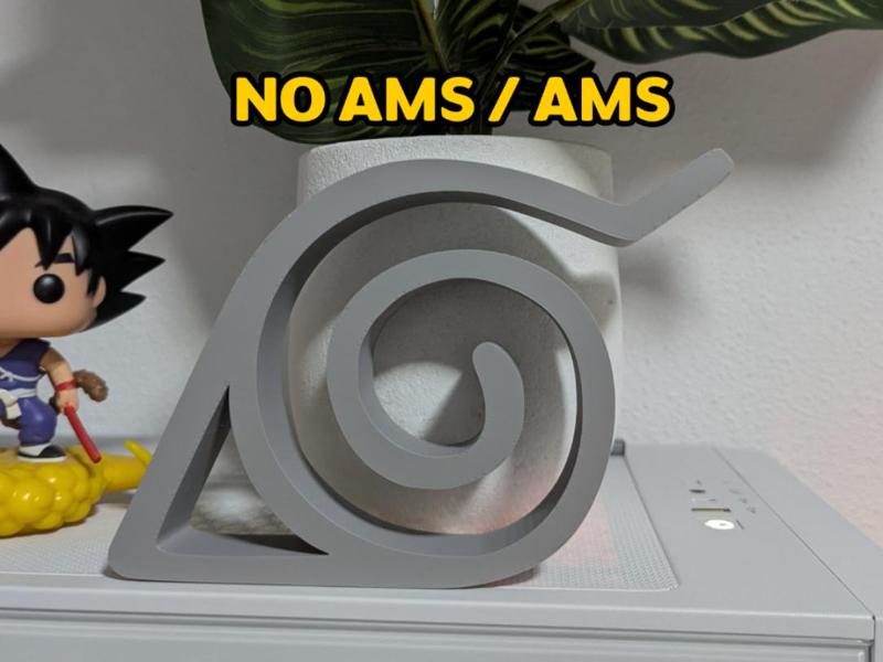 Konoha Logo (NO AMS/AMS) Border Available