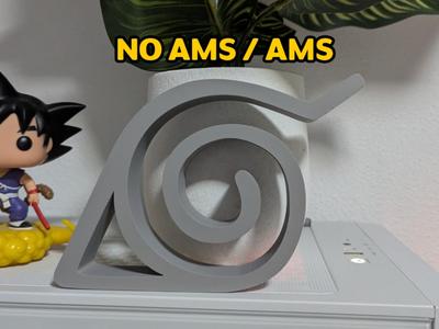 Konoha Logo (NO AMS/AMS) Border Available