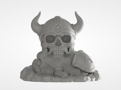 Viking Skull