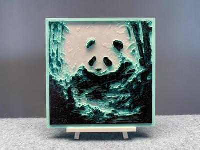 Panda / Emboss HueForge