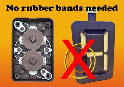 7 Segment Mechanical Counter, Version 3.0 NO-RUBBER-BAND-MOD